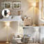 Lampe sur pied 62 po pour salon et chambre à coucher 62 po-515408488