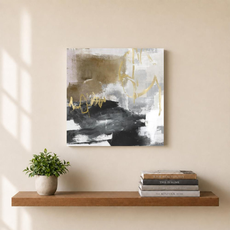 "Terrestre rythmique" par Paul Duncan - Impression sur toile, H 30 po x l 30 po, Toile tendue, Ne s’applique pas