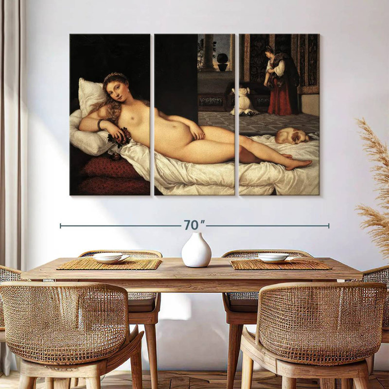 Leisha Vénus d'Urbino, H 42 po x l 65 po