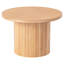 Ansel Natural Solid Wood Coffee Table Round-151320252-151265091