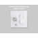 42" 900 CFM Flush Mount Ceiling Island Range Hood with Wall Switch and Dimmable LED's