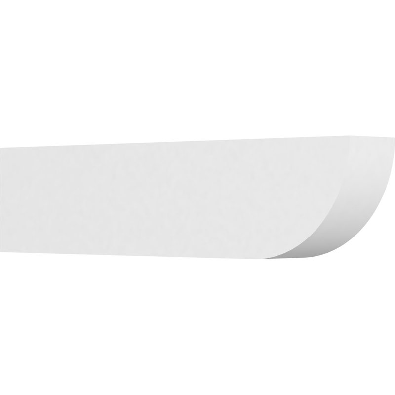 6"W x 10"H x 42"L Standard Durham Architectural Grade PVC Rafter Tail, 10"H x 6"W x 42"D