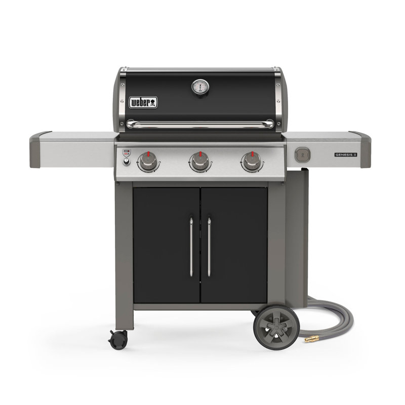 Genesis II® E-315 Gas Grill, Natural Gas, Black