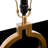 Traditional Open Circle Antiqu/Marble Table Lamp