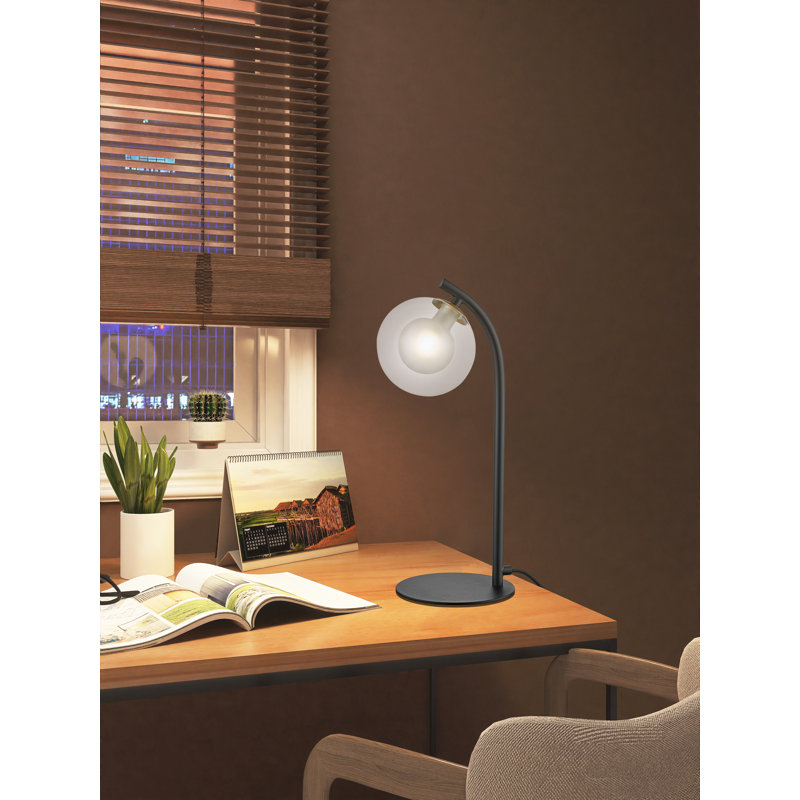 Esta Metal Arched Lamp, Gold