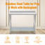 Stainless Steel Work Table With Shelves -  48x24 Inch