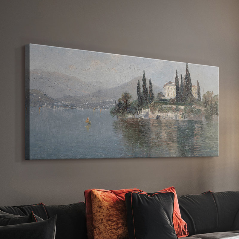 Série paysage - DCXC III - Toile tendue avec châssis - Prêt à accrocher, H 16 po x l 32 po