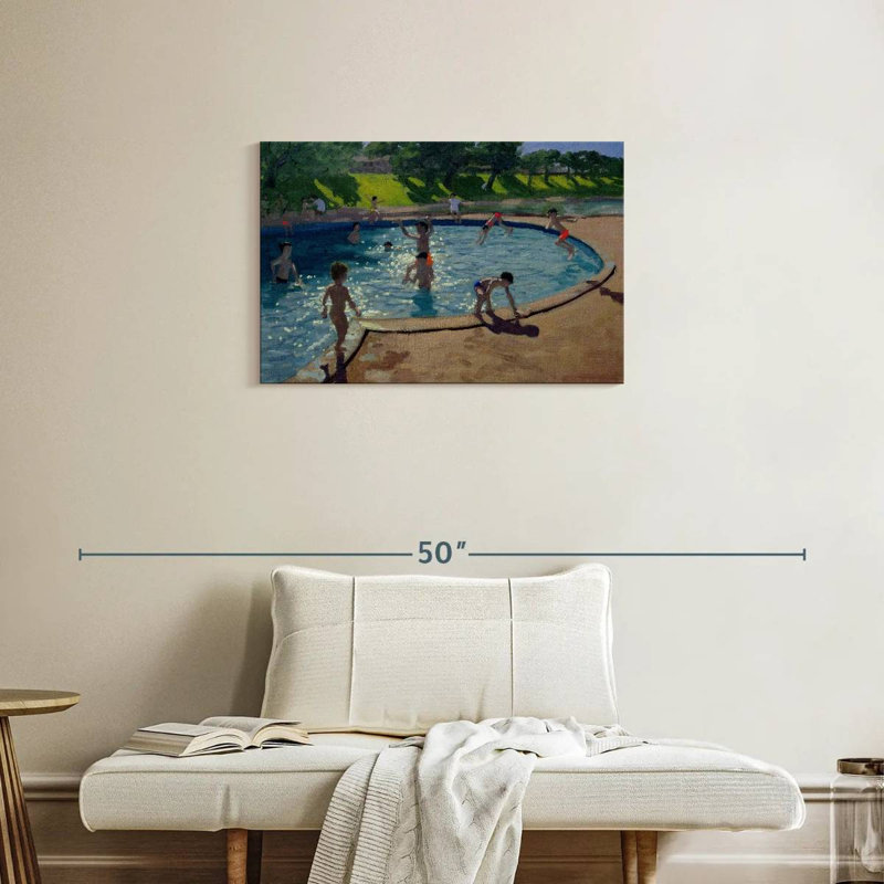 Sireci Swimming Pool 1999, 20" H x 30" W