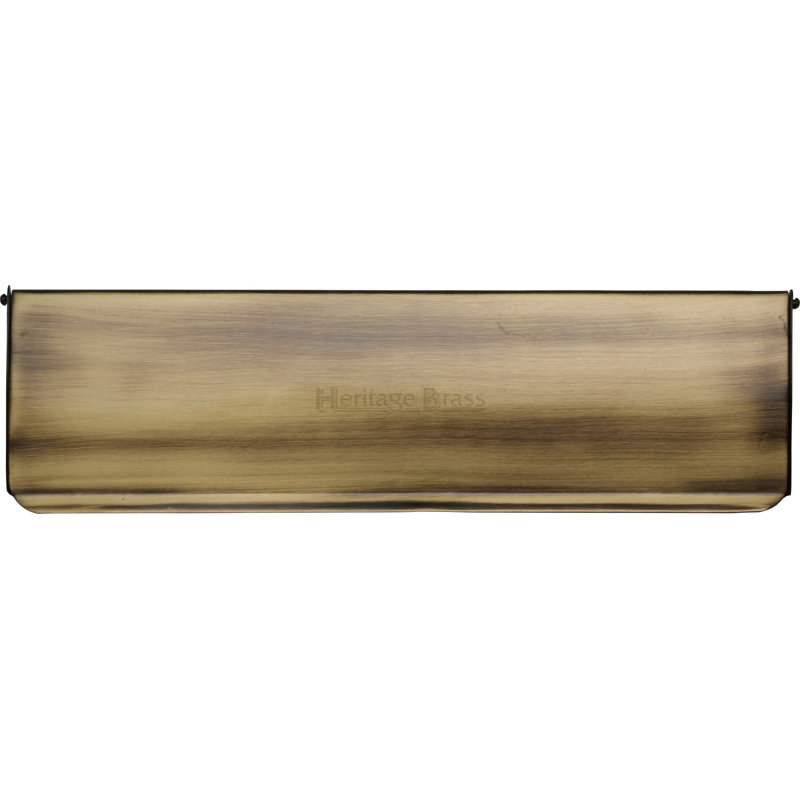Heritage Brass Heritage Interior Letterflap, 8.6 cm H x 29.9 cm W, Antique Brass