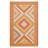 Premium Flatweave Cotton Area Rug, 6.6 x 9.8 Feet | 100% Cotton, No Pile, 1.0 lbs/sq ft | Washable by Machine, Easy Care, Stain Resistant, Vibrant Red Color | Perfect for Living Room, Bedroom, & Dining Area