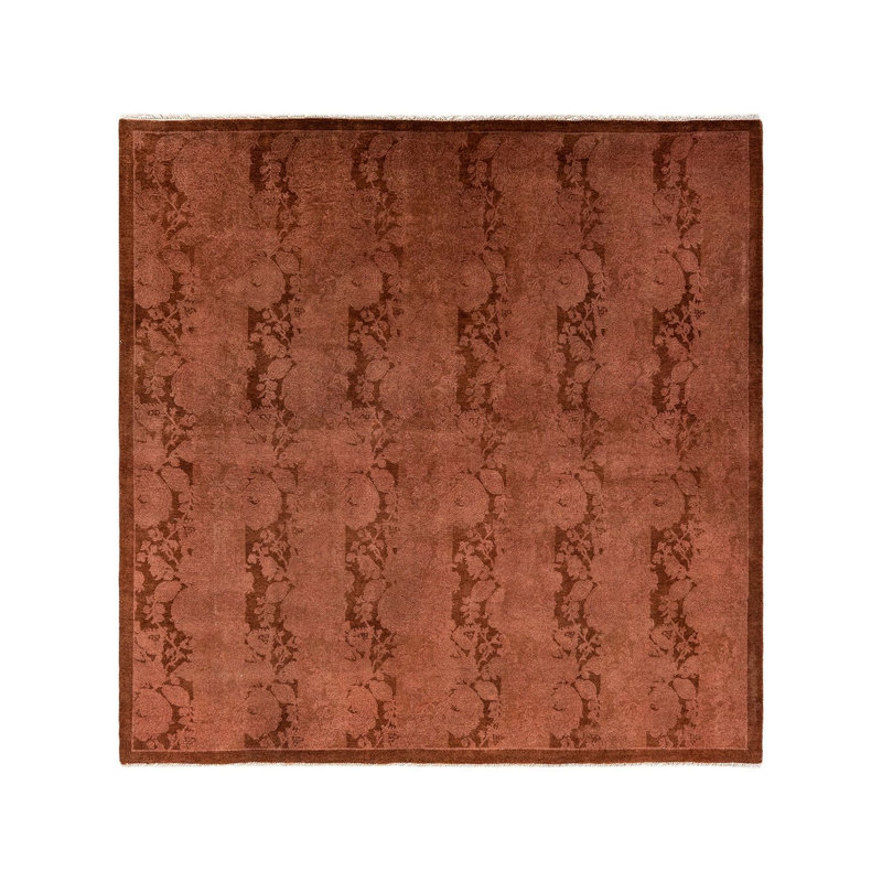 Fine Vibrance One-of-a-Kind 5' 1" x 5' 1" Hand Knotted Area Rug