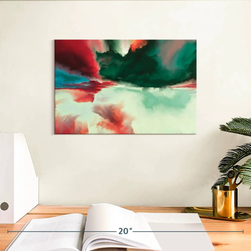 Avery Cloud Sunset, 8" H x 12" W