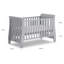 Sleigh Urbane Cot Bed With Mattress, Pebble