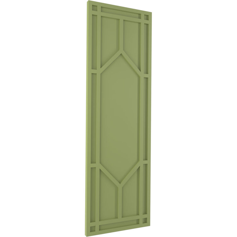 True Fit PVC Shaker Fixed Mount Shutters