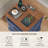 Farmhouse Nightstand with Charging Station, 2 Drawers Bed Side Table, 18 inch Wide End Table for Bedroom, Living Room-1278646325-1302815300