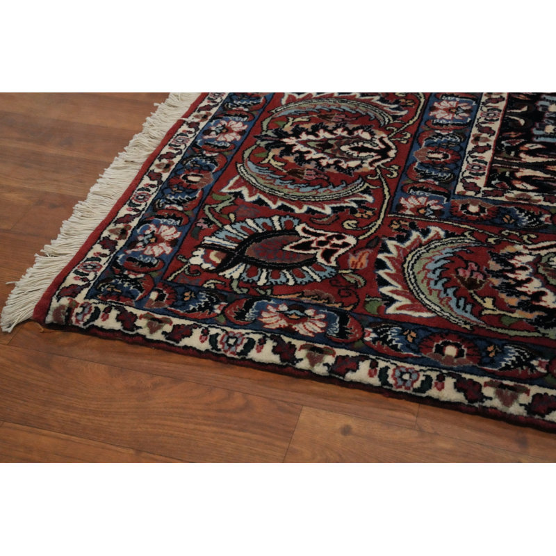 Tapis oriental à teinture végétale 8 x 12