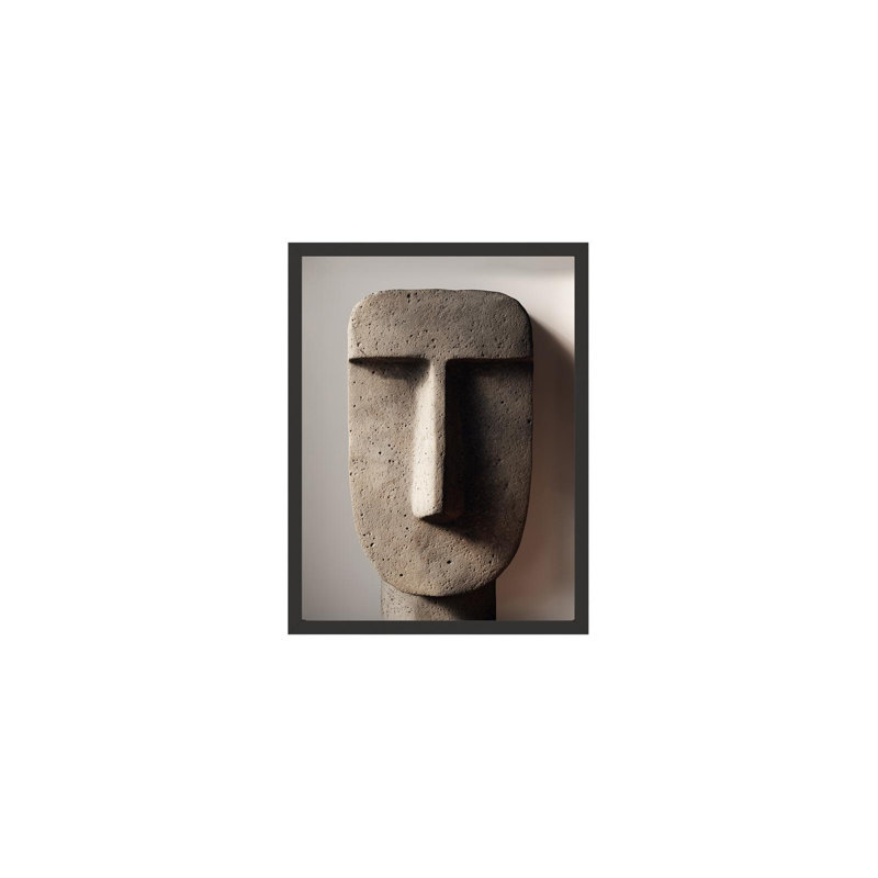 Cycladic Guardian, 22" H x 29" W