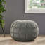 Pouf rond en coton 20 x 20 Yuny