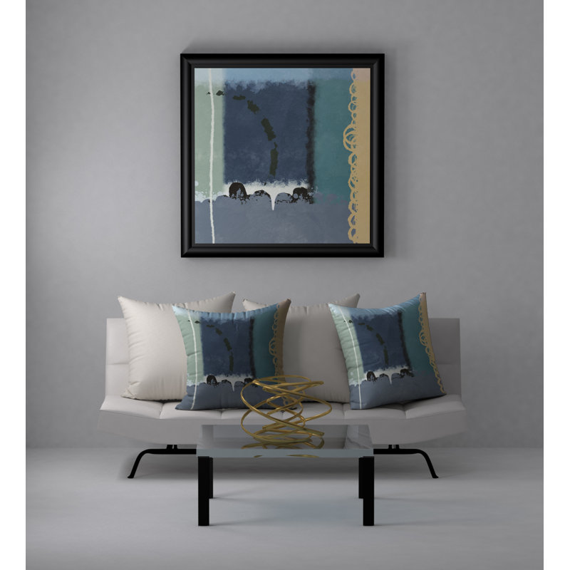 Housse de coussin décorative carrée et insert radiant Fizz, 20 po x 20 po