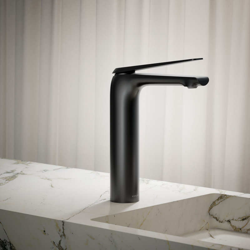 Avid Single-Handle Bathroom Sink Faucet, Matte Black