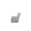  Fauteuil inclinable électrique en cuir fleur Kingston avec fonction d'inclinaison électrique à une touche, beige-2057547865