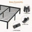 Matelas en mousse à 3 plis Lutherville 3 pouces sans rangement sous le lit, solution de sommeil confortable-1810260739