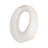 Sculptural Ceramic Textured Table Vase for Home Decor - Modern Open Cutout Flower Vase for Shelf and Living Room Accent - White-605241560-605241563