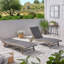 BANZAI CHAISE Longe avec plateau