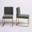 Chaise d'appoint rembourrée en velours Amberdawn-1602561296-1602561294