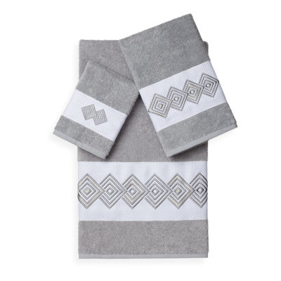 Noah 3 Piece Turkish Cotton Towel Set