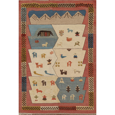 Tapis tribal Kilim 3 x 5