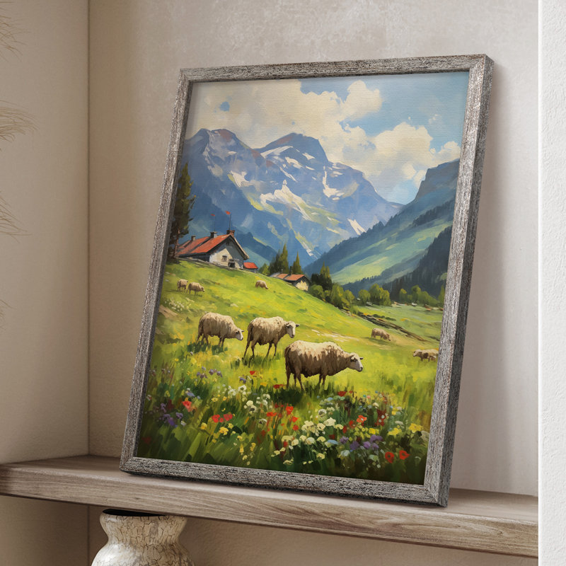 ANIMALS Series CECX, reproduction encadrée - bois massif, H 11 po x l 9 po