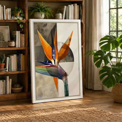 Geometric Paradise Modern - Wrapped Canvas