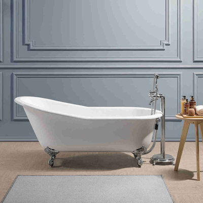 Baignoire de trempage sur pattes 67 po x 30 po Mila