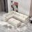 Kessi 8-Piece Upholstered Modern Chenille Fabric Modular Sectional Sofa With Ottoman-567950431