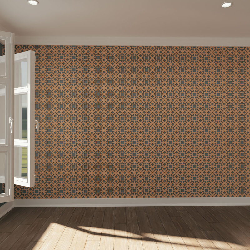 Panneau mural 3D 7,375 "x 7,375", Cerise