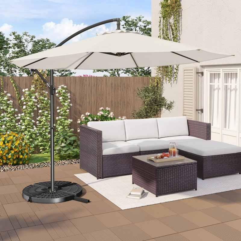Freeman 3cm Cantilever Parasol, Beige