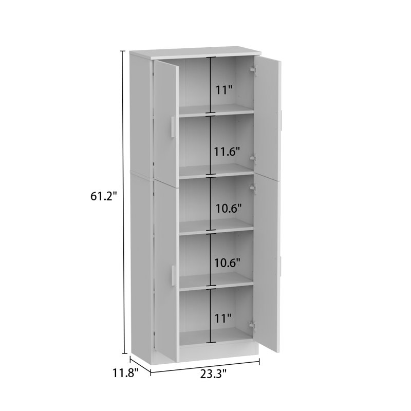 Armoire de rangement de 23,3 po de largeur