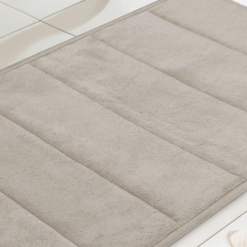 Everyday Rectangle Bath Mat , Tan