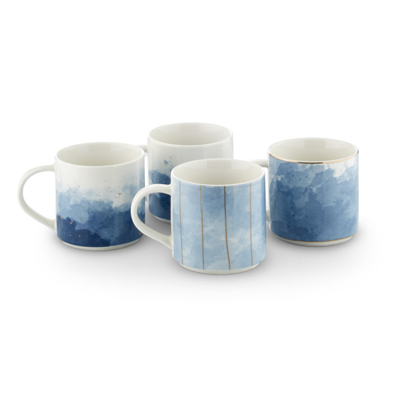 Ceramic Coffee Mug, Blue, 435 ml