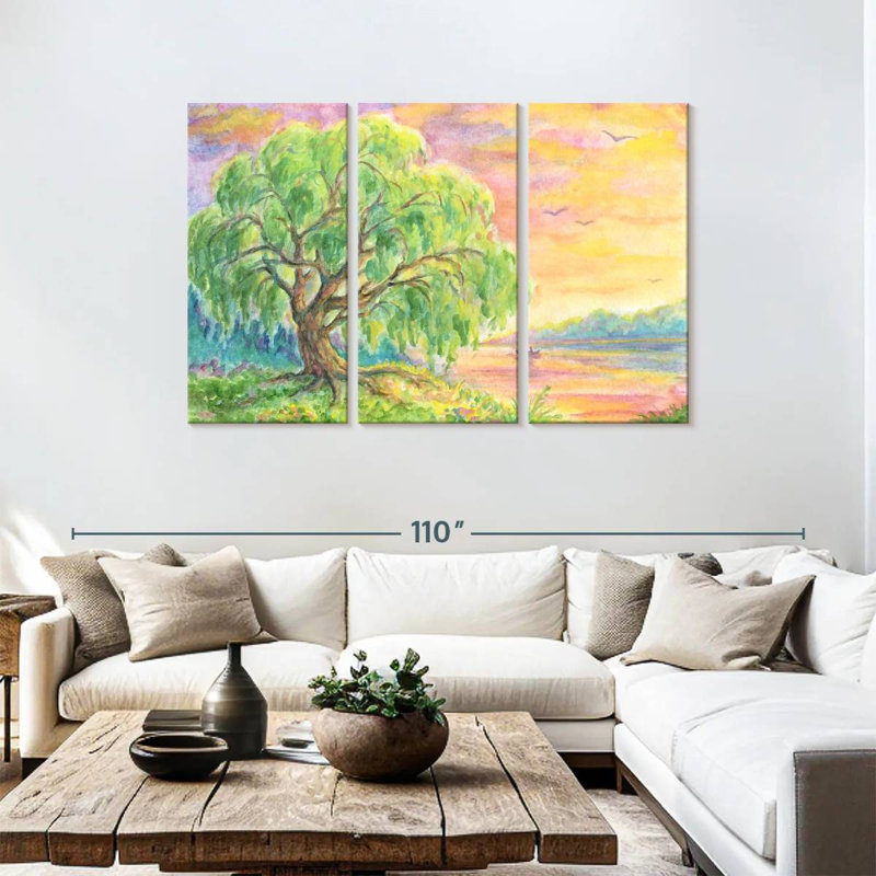 Harnek Willow Tree, 48" H x 74" W