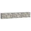 Silver Metal Gabion Wall-71248979