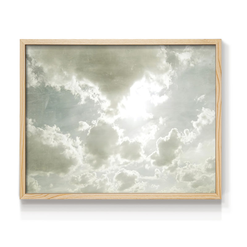«Sky Scrapers II», reproduction encadrée, Naturel, H 22 po x l 28 po