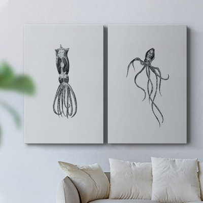 MarineLifeIII-Premium Gallery Wrapped Canvas -Ready to Hang