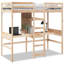 Sherbrooke High Sleepers with Trundle Included-1853831437-1853831443