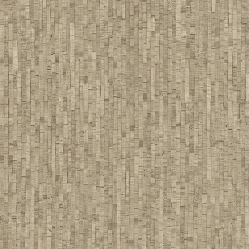 Papier peint imitation paille naturelle, Beige
