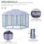 Abdule 5m x 5m Steel Party Tent