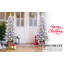 Arbre de Noël illuminé 4 pi avec base scintillante - 100 lumières DEL multicolores, baies et pommes de pin