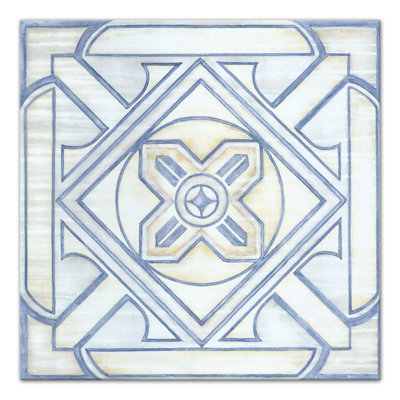 " Blue And White Tile "