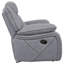 Fauteuil inclinable gris